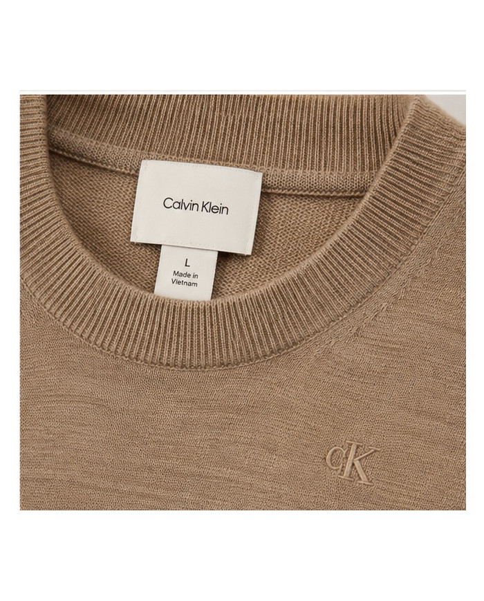 Maglione LV04LB305G Beige scuro Regular Fit