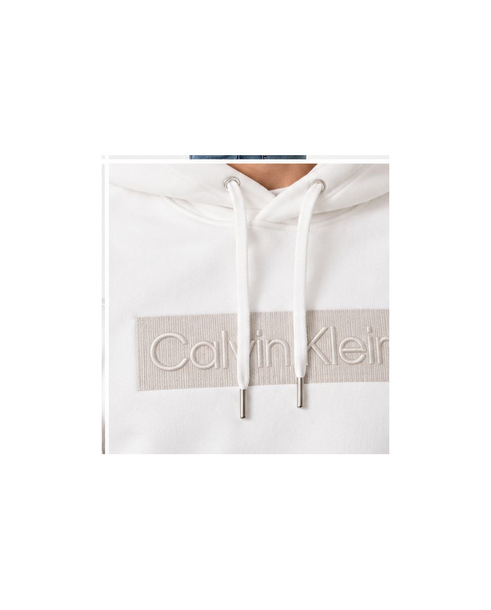 Felpa da Uomo Calvin Klein con Cappuccio e Stampa Logo LV04LH227G