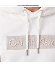 Felpa da Uomo Calvin Klein con Cappuccio e Stampa Logo LV04LH227G