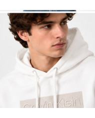 Felpa da Uomo Calvin Klein con Cappuccio e Stampa Logo LV04LH227G