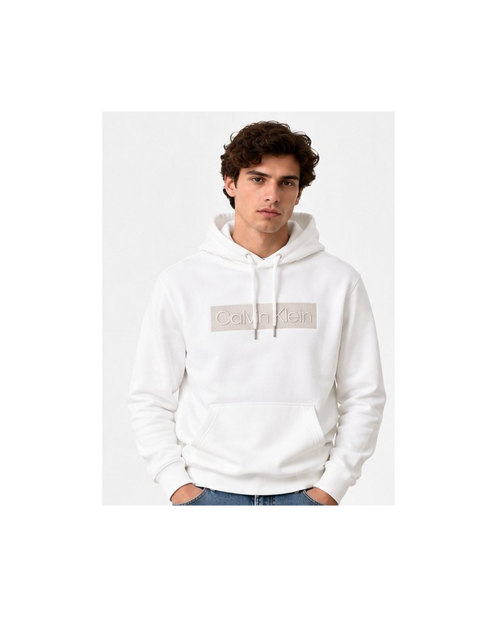 Felpa da Uomo Calvin Klein con Cappuccio e Stampa Logo LV04LH227G