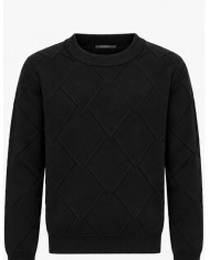 MAGLIONE DATCH NERO DM10064