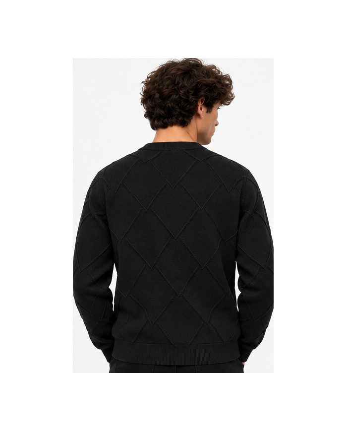 MAGLIONE DATCH NERO DM10064