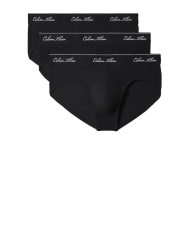 Calvin Klein – Set 3 Slip Uomo in Cotone Elasticizzato Nero