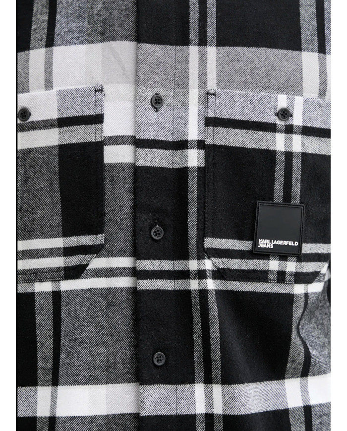 Karl Lagerfeld Jeans camicia in cotone B1M16010