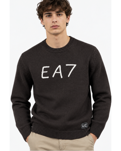 EA7 MAGLIONE GIRO PULLOVER